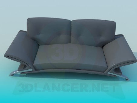 modelo 3D Sofá - escuchar modelo 3D Sofá - escuchar