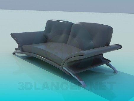 modelo 3D Sofá - escuchar modelo 3D Sofá - escuchar