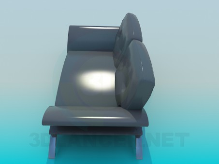 modelo 3D Sofá - escuchar modelo 3D Sofá - escuchar
