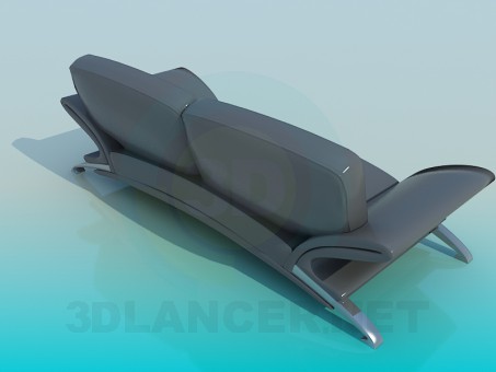 modelo 3D Sofá - escuchar modelo 3D Sofá - escuchar