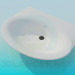 modello 3D Bacino di lavaggio normale - anteprima