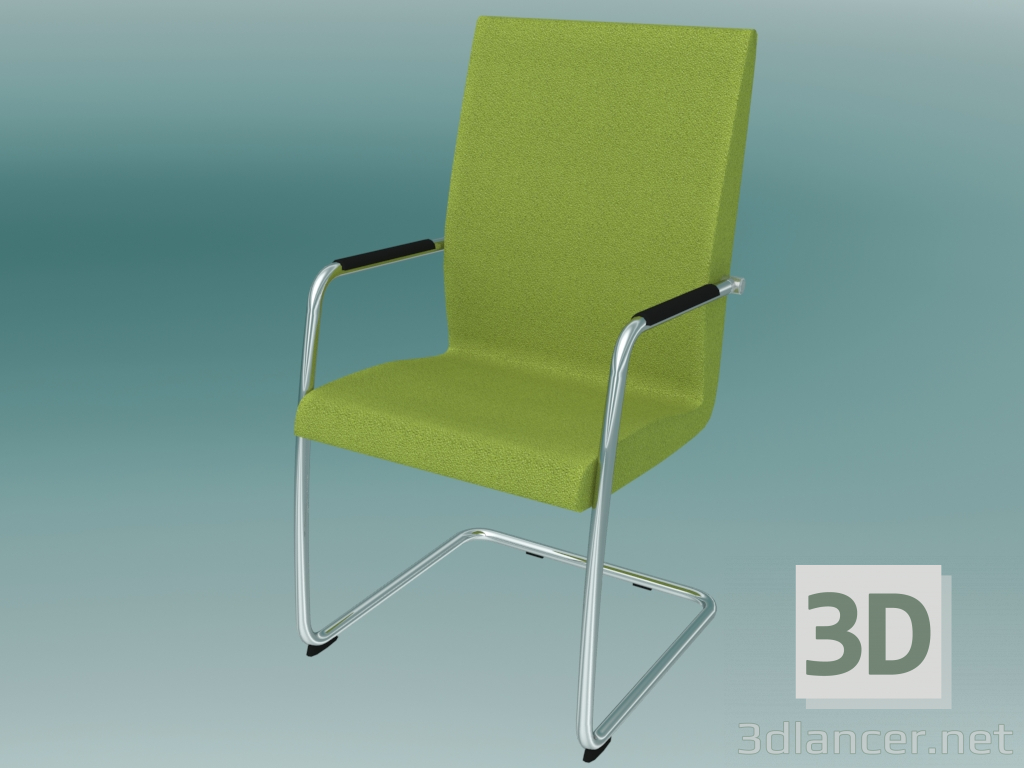modèle 3D Chaise de bureau (10VN) - preview