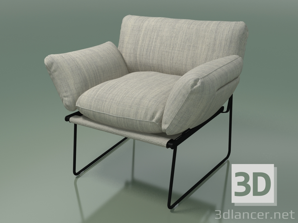 3d model ELISA armchair - preview