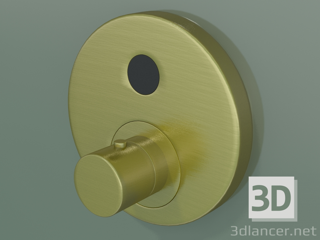 3d model Built-in shower mixer with thermostat (36722950) - preview