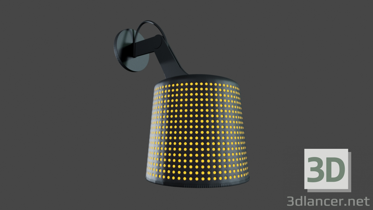 modèle 3D de ABRI LAMPE acheter - rendu