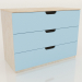 3d model MODE M chest of drawers (DBDMAA) - preview