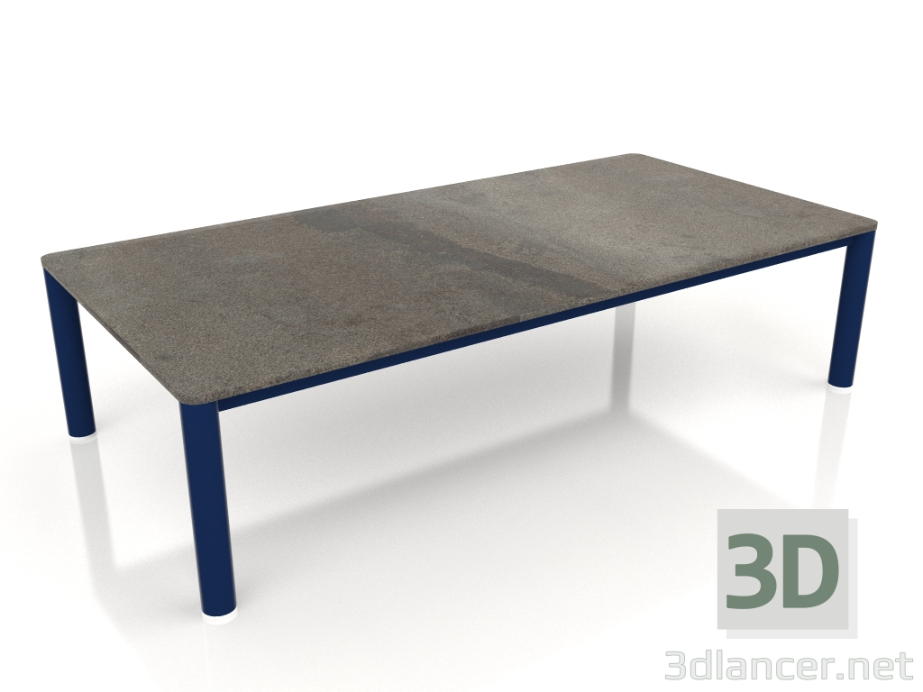 modello 3D Tavolino 70×140 (Blu notte, DEKTON Radium) - anteprima