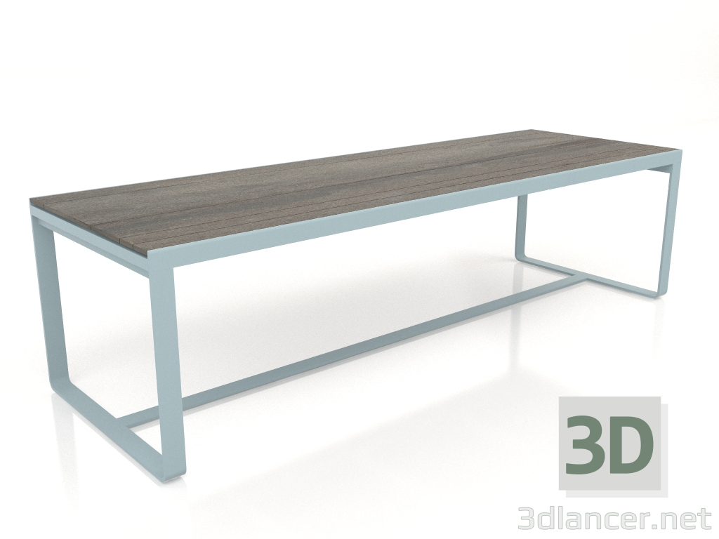 3d model Dining table 270 (DEKTON Radium, Blue gray) - preview