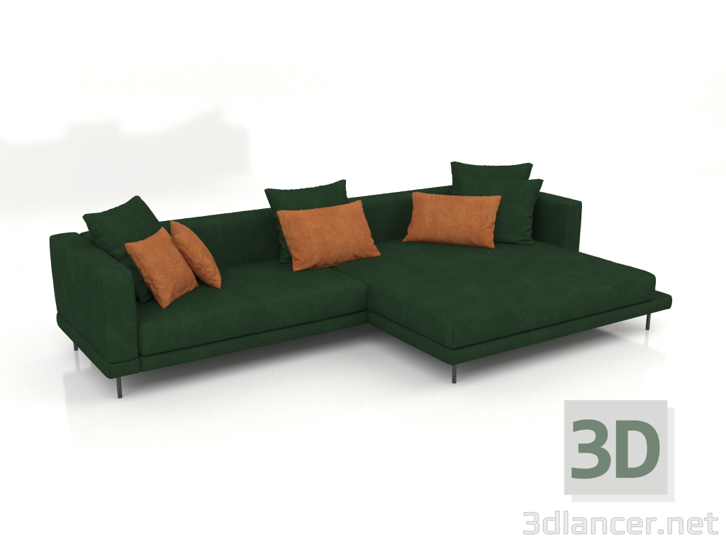 3d model Sofa Carol 3360 x 1800 (Salvodor 7) - preview