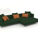 3D Modell Sofa Carol 3360 x 1800 (Salvodor 7) - Vorschau