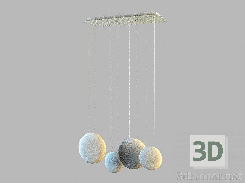 modèle 3D Lampe à suspension 2515 - preview