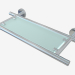 3d model Glass CANYON Shelf (L 400) - preview