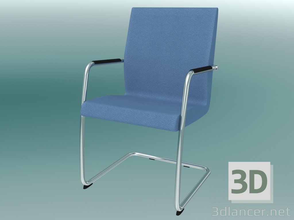 modèle 3D Chaise de bureau (20VN) - preview