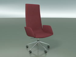 Manager chair 4905BR (5 wheels, with soft armrests)