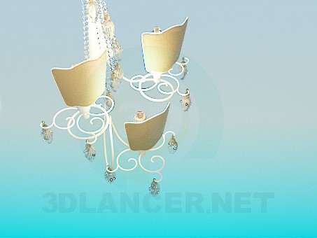 3d model Beautiful Wall lamp - preview 3d model Beautiful Wall lamp - preview