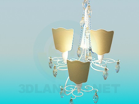 3d model Beautiful Wall lamp - preview 3d model Beautiful Wall lamp - preview