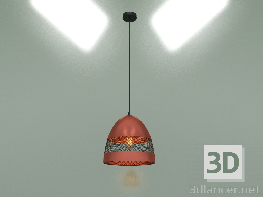 modello 3D Lampada a sospensione 50179-1 (rame) - anteprima