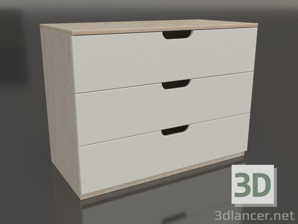 3d model MODE M (DWDMAA) chest of drawers - preview