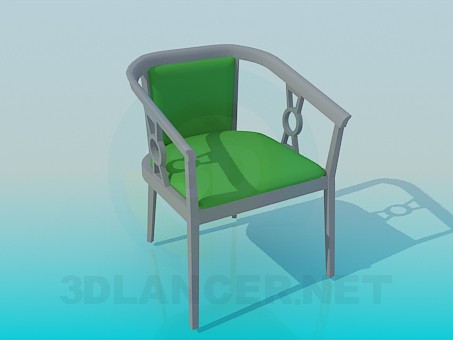 modelo 3D Silla - escuchar modelo 3D Silla - escuchar
