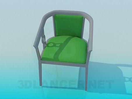 modelo 3D Silla - escuchar modelo 3D Silla - escuchar