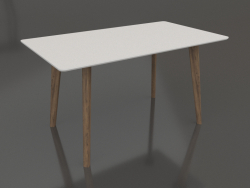 Nordic dining table (1400x800, white)