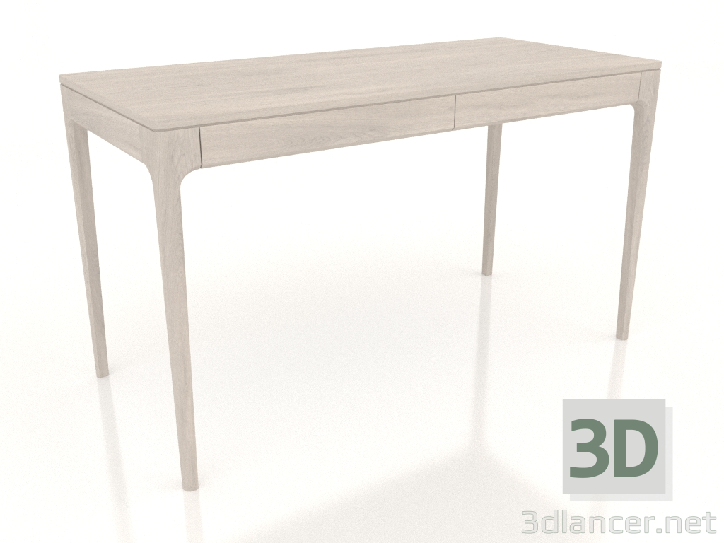 3D modeli Çalışma masası FARGO 1300x600x750 mm (ağartılmış meşe) - önizleme