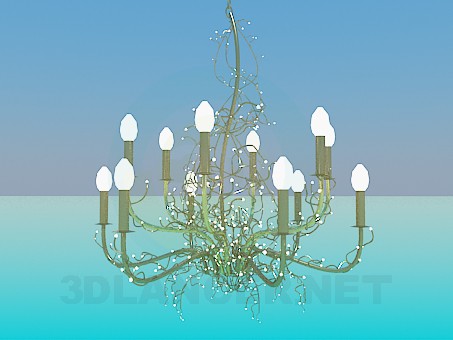 3d model Chandelier - preview 3d model Chandelier - preview