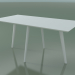 3D Modell Rechteckiger Tisch 3504 (H 74 - 160 x 80 cm, M02, L07, Option 1) - Vorschau