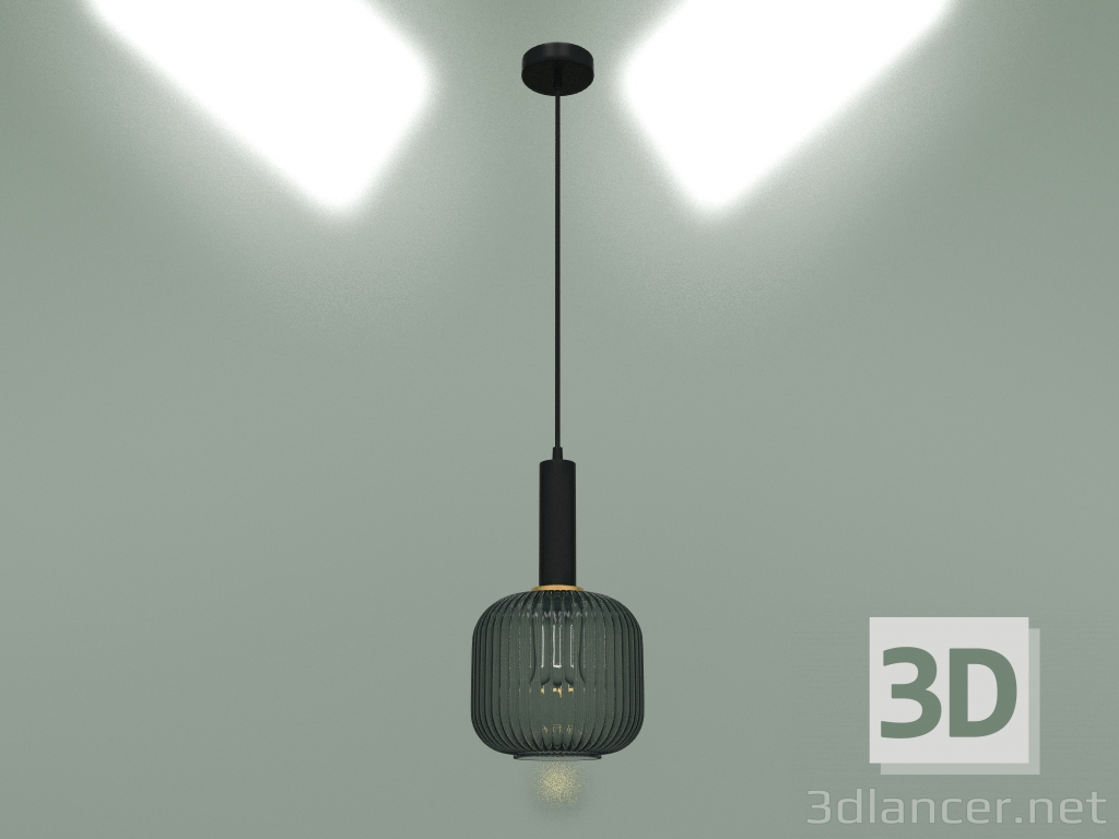 modello 3D Lampada a sospensione 50182-1 (fumè) - anteprima