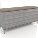 3d model Low chest of drawers (B111) - preview