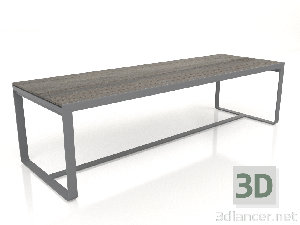 modèle 3D Table à manger 270 (DEKTON Radium, Anthracite) - preview