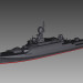 3d model Small Missile Cruiser - preview