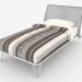 3d model Single bed Essentia - preview