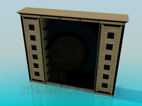 3d model Wine cabinet - preview 3d model Wine cabinet - preview