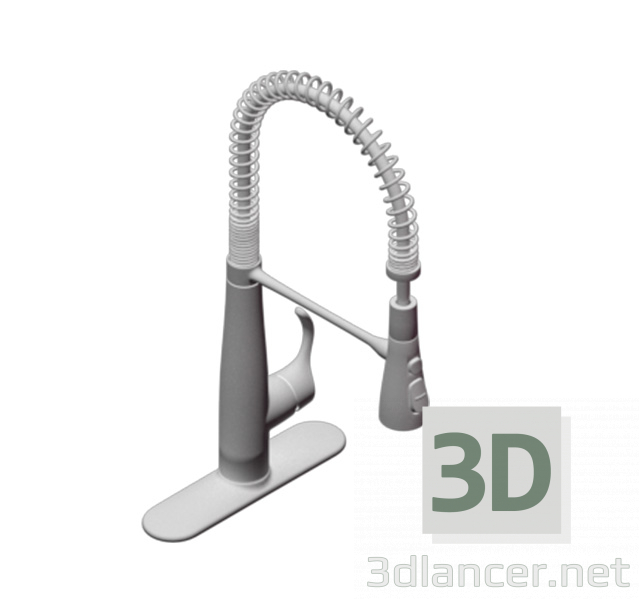 3D Modell Küchenarmaturen - Vorschau