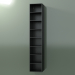 3d model Wall tall cabinet (8DUBFD01, Deep Nocturne C38, L 36, P 36, H 192 cm) - preview