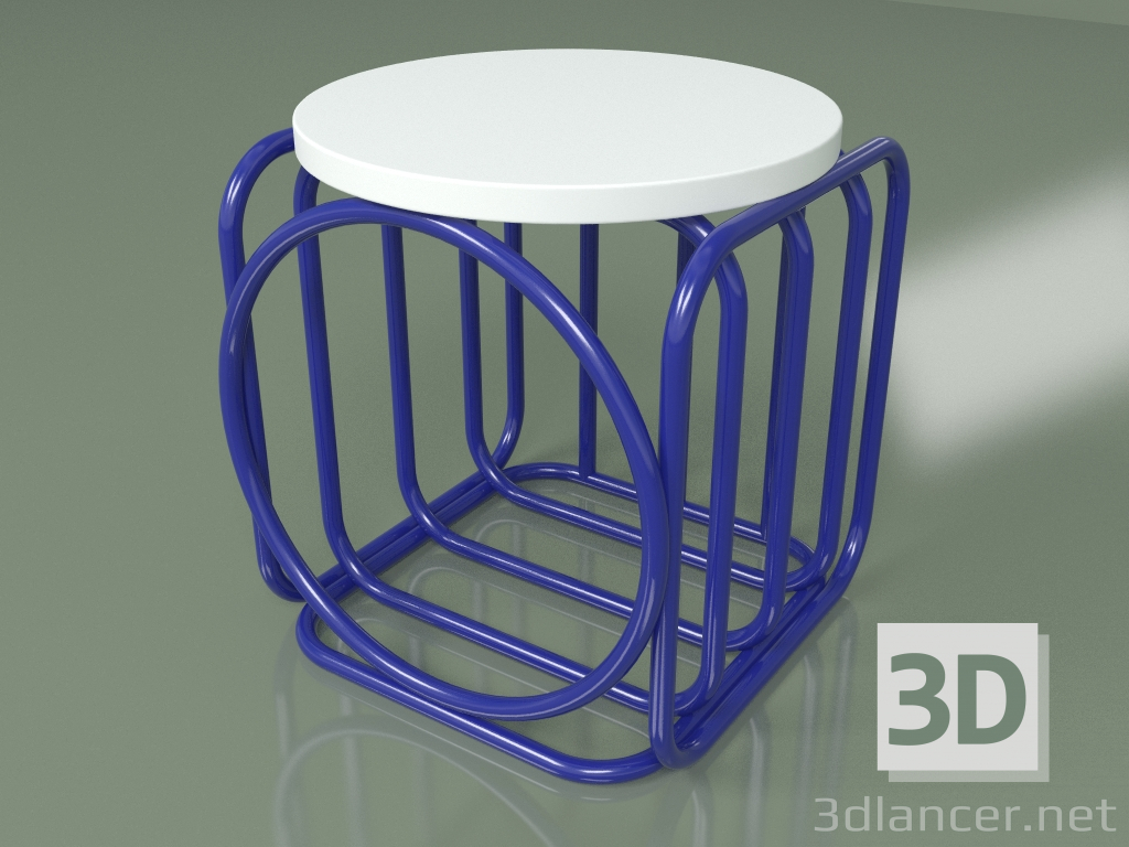 3D Modell Couchtisch von Varya Schuka (blau) - Vorschau