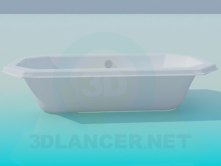 3d модель Ванна – превью 3d модель Ванна – превью