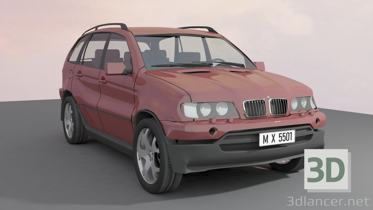 modello 3D di Auto fuoristrada 3d max comprare - rendering