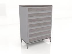 High chest of drawers (B112)
