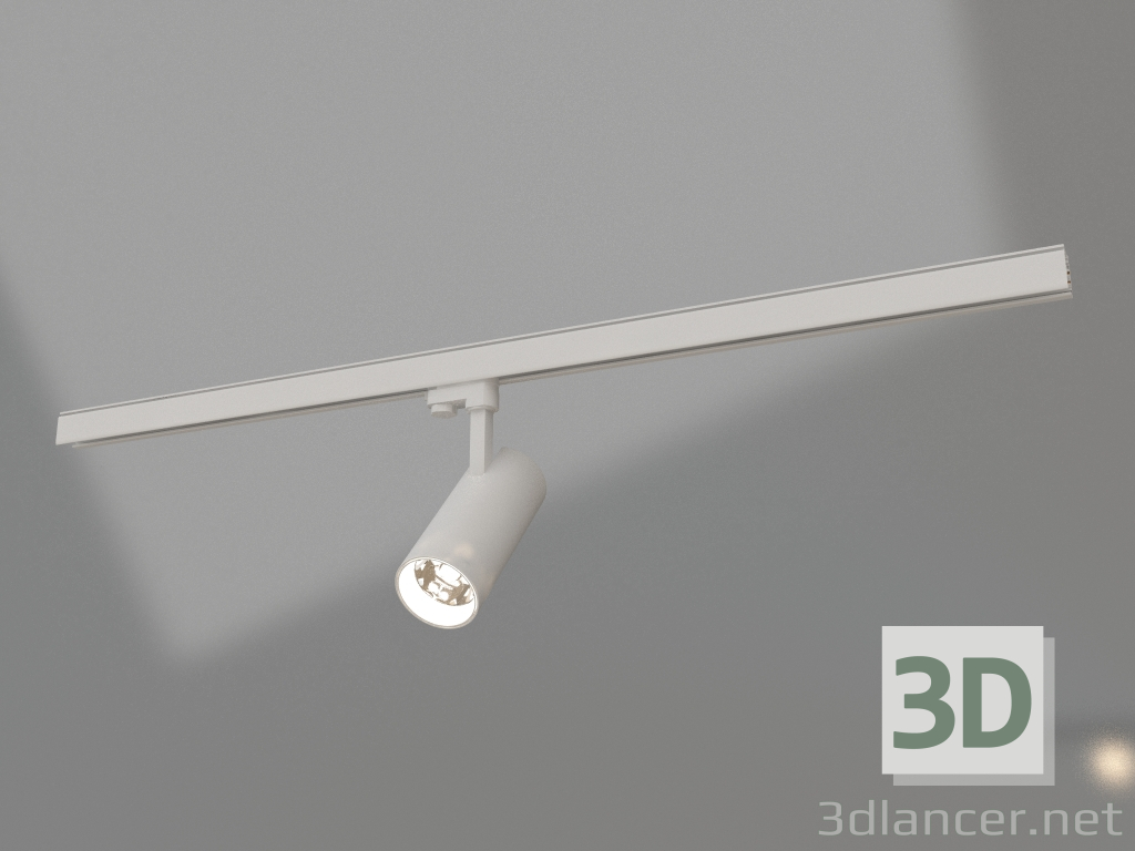 modello 3D Lampada LGD-GERA-4TR-R74-20W Warm3000 (WH, 24 gradi, 230V, DALI) - anteprima