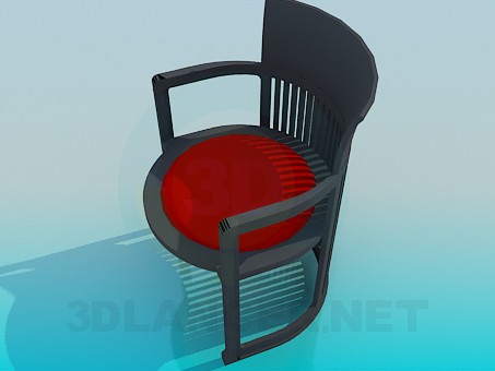 modelo 3D Silla - escuchar modelo 3D Silla - escuchar