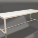 3d model Dining table 270 (DEKTON Zenith, Sand) - preview