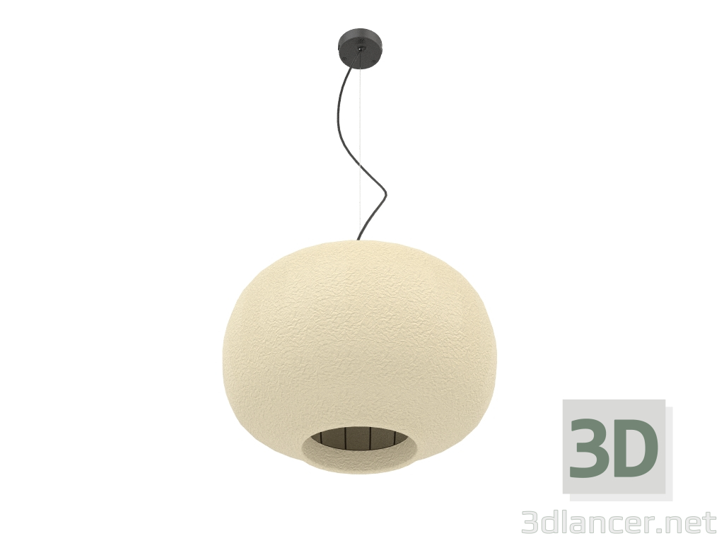 modèle 3D Lampe en papier suspendue VIPP586 - preview