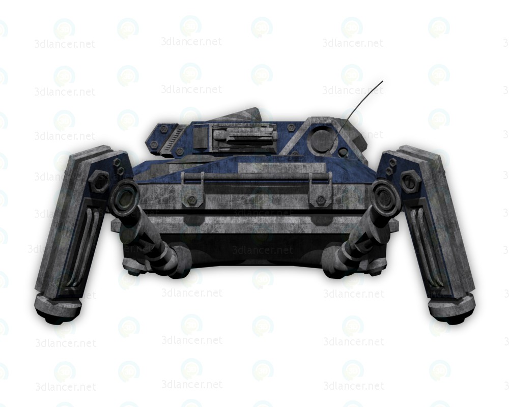 Ingeniería bot Praefectus M2 3D modelo Compro - render Ingeniería bot Praefectus M2 3D modelo Compro - render