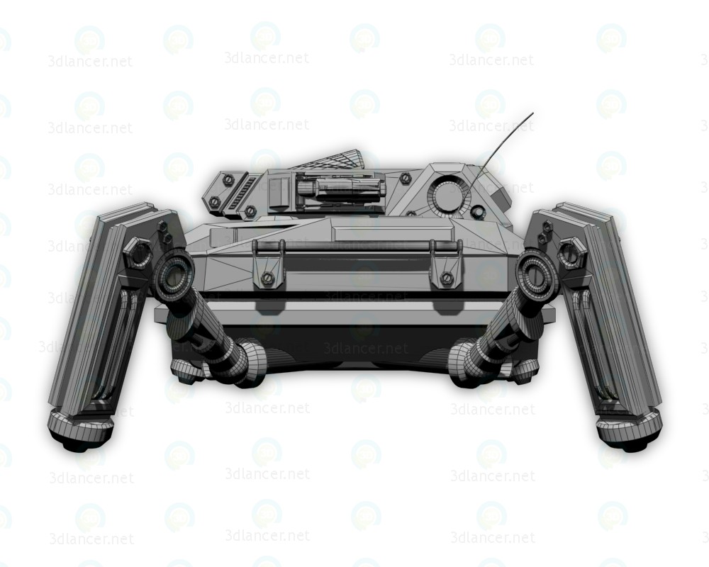 Ingeniería bot Praefectus M2 3D modelo Compro - render Ingeniería bot Praefectus M2 3D modelo Compro - render