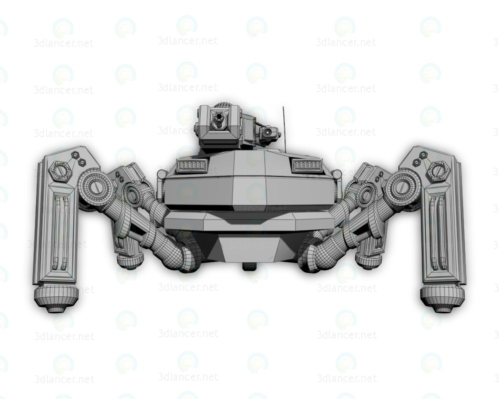 Ingeniería bot Praefectus M2 3D modelo Compro - render Ingeniería bot Praefectus M2 3D modelo Compro - render