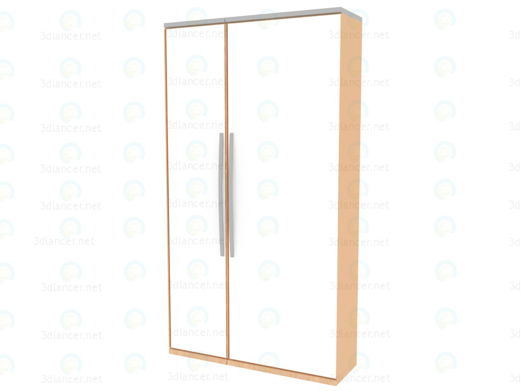 3d model Wardrobe 2-door NM123_20-12 - preview