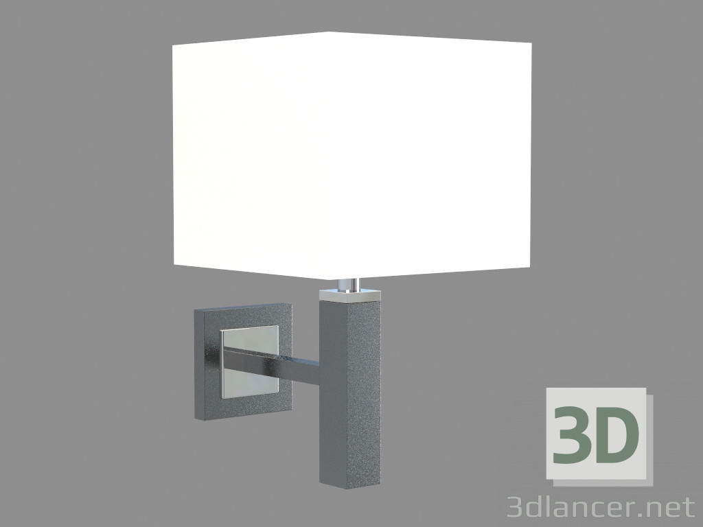 3D Modell Wandhalterung A8880AP-1BK - Vorschau