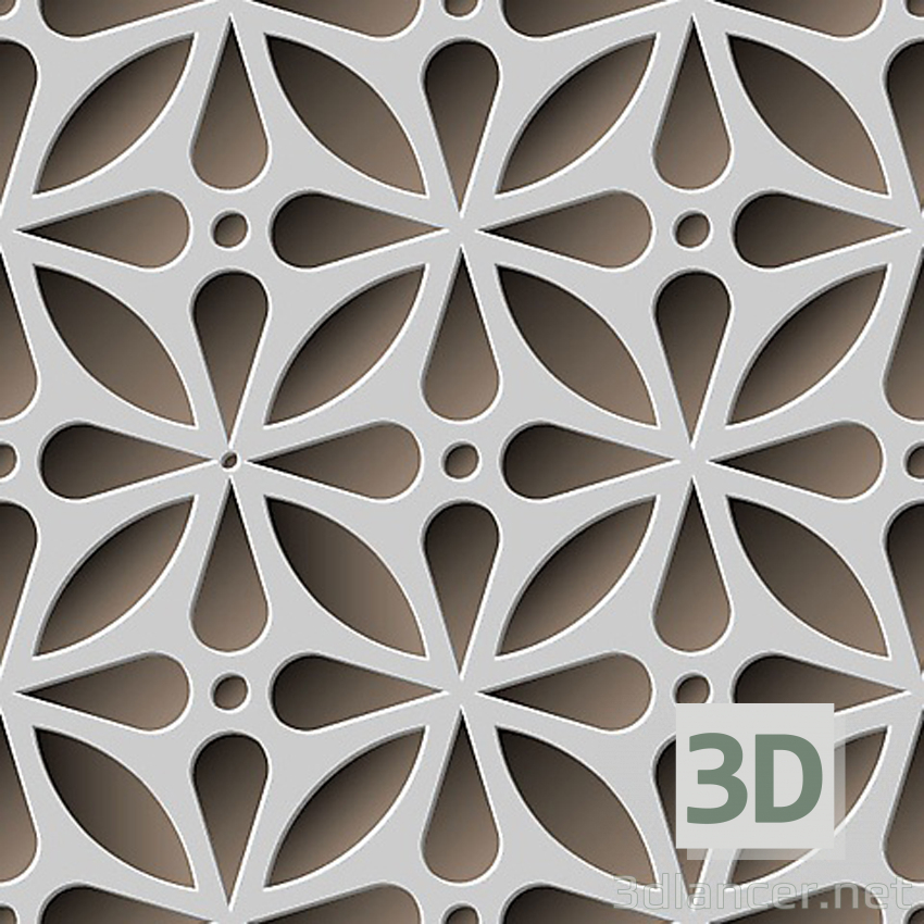 Geometrical ornament buy texture for 3d max